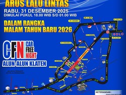 CFN di Alun-alun Klaten Nanti Malam, Ini Rekayasa Lalu Lintasnya