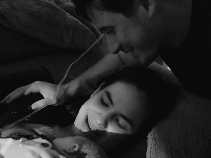 Momen Steffi Zamora Melahirkan Anak Pertama Ditemani Nino Fernandez