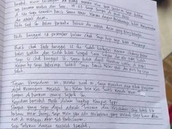 Isi Surat Mahasiswi Unima Lapor Dilecehkan Dosen Sebelum Tewas Tergantung