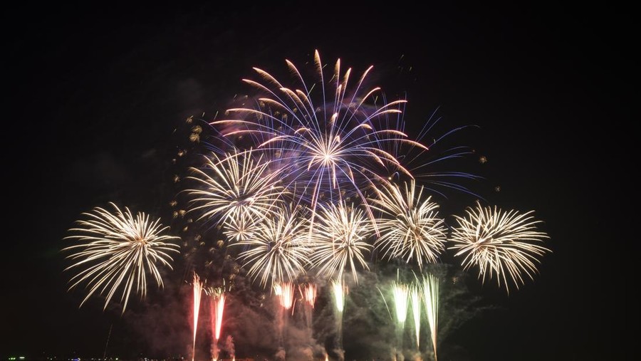 firework festival in Thailand