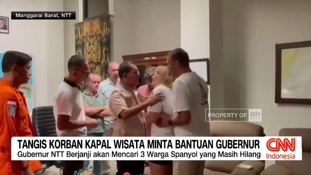 VIDEO: Tangis Korban Kapal Wisata Minta Bantuan Gubernur
