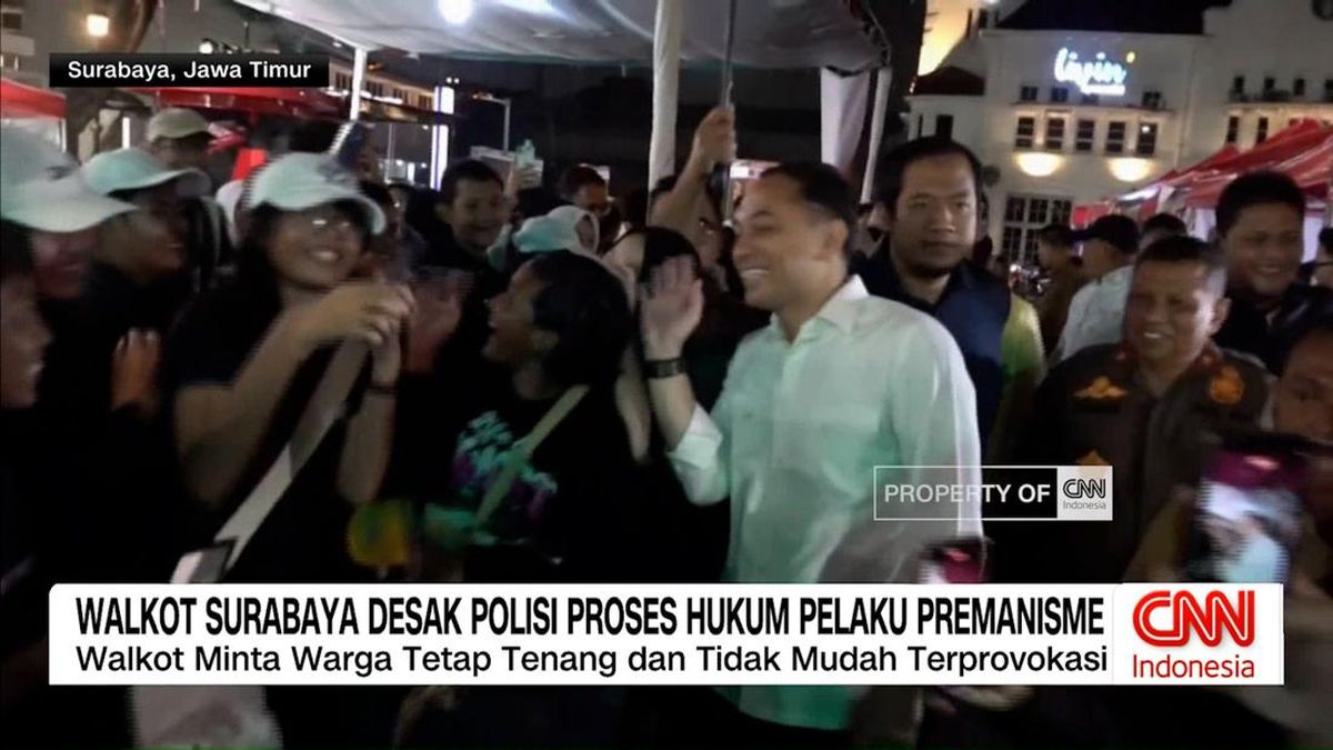 VIDEO: Walkot Surabaya Desak Polisi Proses Hukum Premanisme