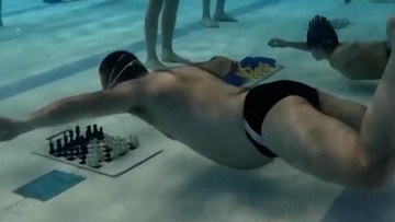 Liputan Olahraga CNN Sport : Melihat Olahraga Unik di Belanda, Lomba Catur di Dalam Air