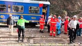Penampakan Lokasi Tabrakan Kereta Api Dekat Machu Picchu di Peru