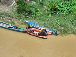 Perahu Karam Tabrak Kayu di Bungo, 3 Selamat dan 1 Orang Hilang