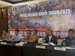Lakalantas di Palembang Meningkat Capai 1.007 Kasus Sepanjang 2025