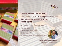 Menariknya Resep Kue Lapis Pepe ala Irene Wulan Anggraini Ada di Kelas Ini