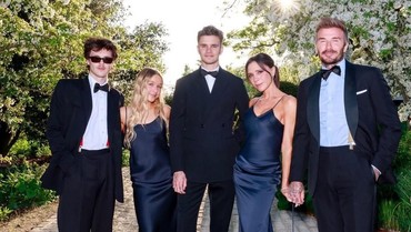 Drama Keluarga Beckham Makin Panas, Brooklyn Tak Muncul di Foto Tahun Baru Sang Ayah