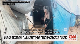 VIDEO: Cuaca Buruk Perparah Krisis Kemanusiaan di Gaza