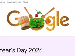 Google Doodle Tahun Baru 2026, Ini Arti Ikon dan Pesan Tersembunyinya