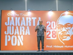 Hidayat Humaid Resmi Daftar Calon Ketum KONI DKI 2026-2030