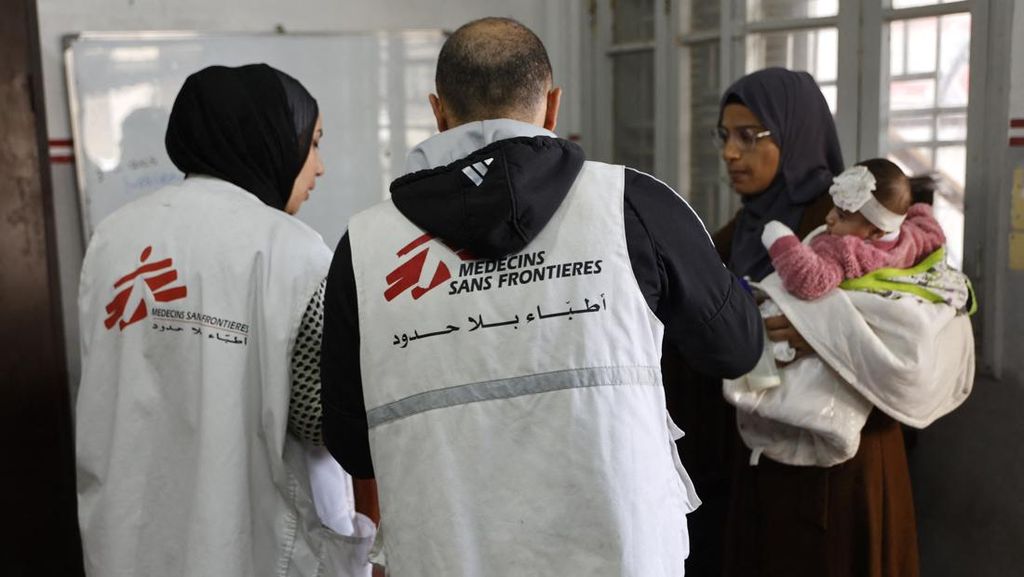 Israel Hentikan Kerja MSF di Gaza karena Tak Setor Nama Staf Palestina