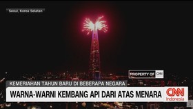 VIDEO: Momen Kemeriahan Tahun Baru di Berbagai Negara