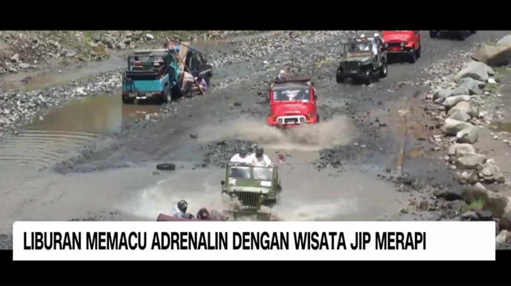 VIDEO: Liburan Memacu Adrenalin Dengan Wisata Jip Merapi