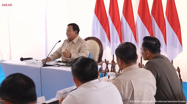 Presiden Prabowo Subianto minta maaf belum bisa mengunjungi semua wilayah terdampak bencana di Sumatra.