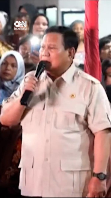 Prabowo Berjanji ke Pengungsi: Pemerintah Tidak Akan Meninggalkanmu