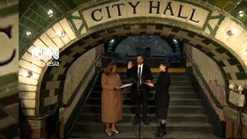 Momen Mamdani Disumpah Jadi Wali Kota New York Pakai Al-Quran