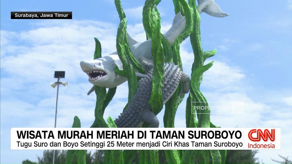 VIDEO: Wisata Murah Meriah di Taman Suroboyo