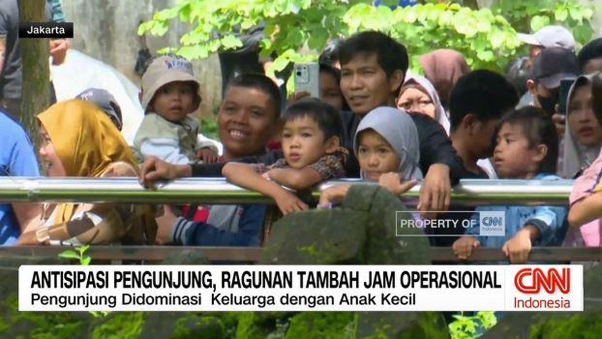 VIDEO: Antisipasi Pengunjung, Ragunan Tambah Jam Operasional