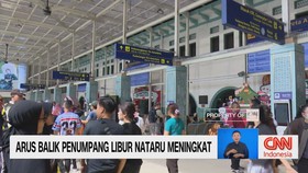 VIDEO: Arus Balik penumpang Libur Nataru Meningkat