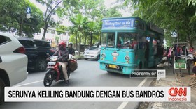 VIDEO: Serunya Keliling Bandung Dengan Bus Bandros