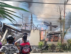 Kebakaran Hanguskan 2 Rumah di Palopo Diduga Akibat Korsleting