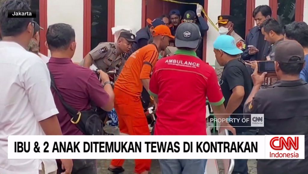 VIDEO: Ibu dan 2 Anak Ditemukan Tewas Di Kontrakan