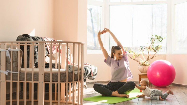 Menurunkan BB usai melahirkan