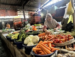 Harga Pangan di Palembang Masih Melambung Usai Momen Tahun Baru