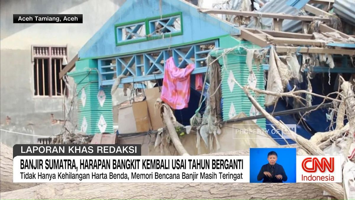 VIDEO: Banjir Sumatra, Harapan Bangkit Kembali Usai Tahun Berganti