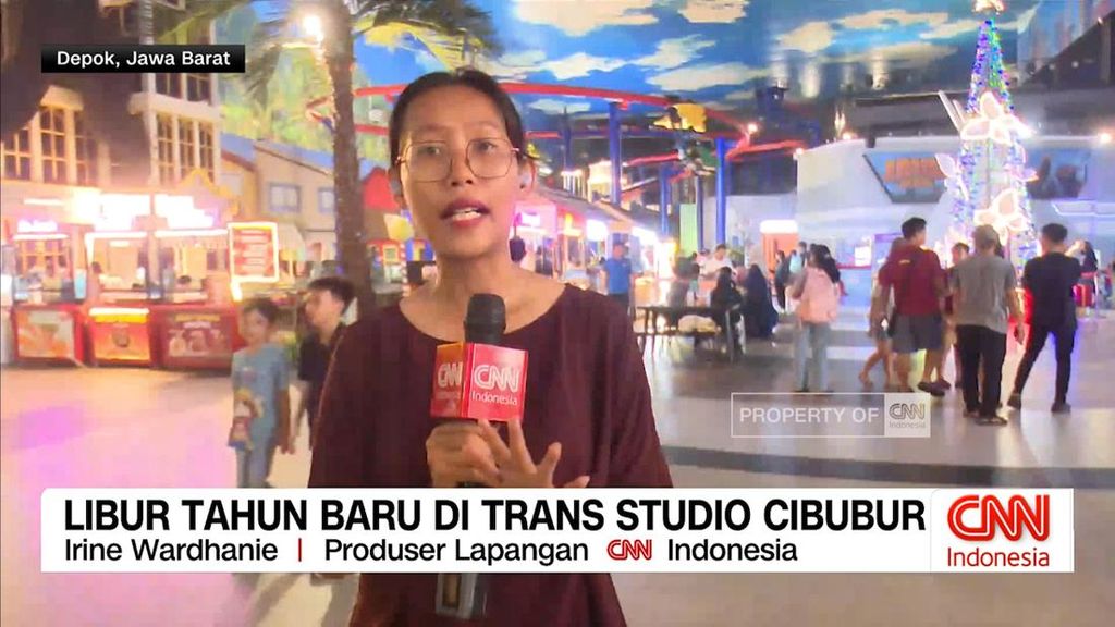 VIDEO: Libur Tahun Baru di Trans Studio Cibubur