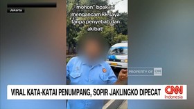 VIDEO: Viral Kata-katai Penumpang, Sopir Jaklingko Dipecat