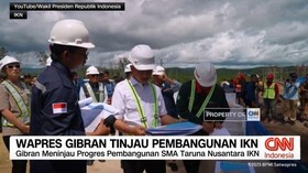 VIDEO: Wapres Gibran Tinjau Pembangunan IKN
