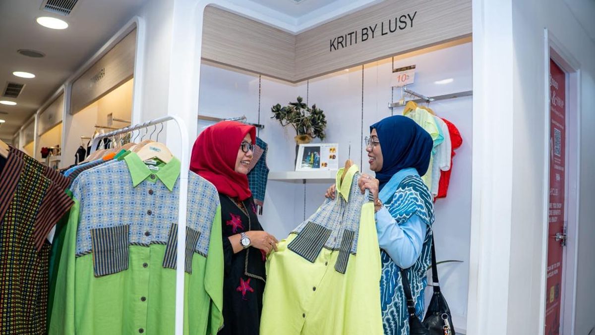 BRI Antar Kriti by Lusy Selami Potensi Wastra Nusantara di Pasar Dunia