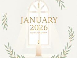Kalender Liturgi Januari 2026 Lengkap dengan Daftar Bacaan Katolik