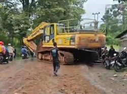 Kecelakaan Beruntun Ekskavator dan Mobil di Bogor, Ada Korban Luka