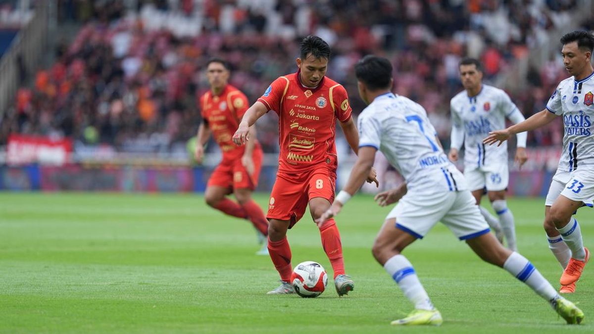 Hasil Super League: Gulung Persijap, Persija Lewati Persib