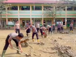 Komitmen Polri dalam Pemulihan Pascabanjir, SDN di Aceh Tamiang Siap Digunakan