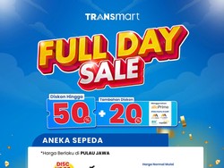 Transmart Full Day Sale Hadir Lagi, Beli Sepeda Anak Mulai Rp 1 Jutaan