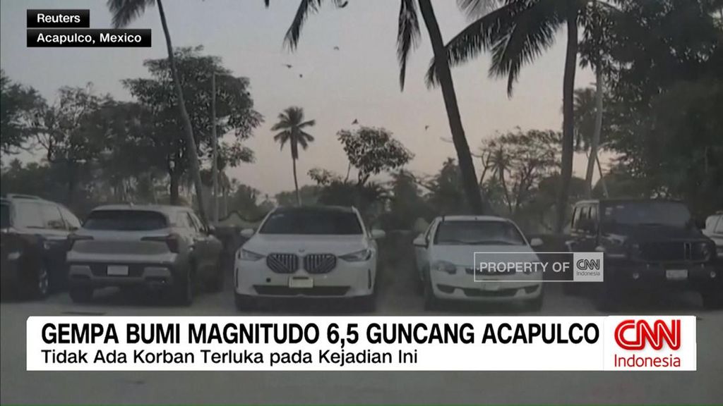 VIDEO: Gempa M 6,5 Guncang Meksiko, Banjir Terjang Los Angeles