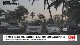 VIDEO: Gempa M 6,5 Guncang Meksiko, Banjir Terjang Los Angeles