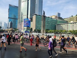 Warga Antusias CFD Awal 2026 di HI: Bakar Lemak Tahun Baru