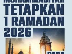 Muhammadiyah Tetapkan Awal Puasa 2026 pada 18 Februari, Pemerintah Tanggal Berapa?