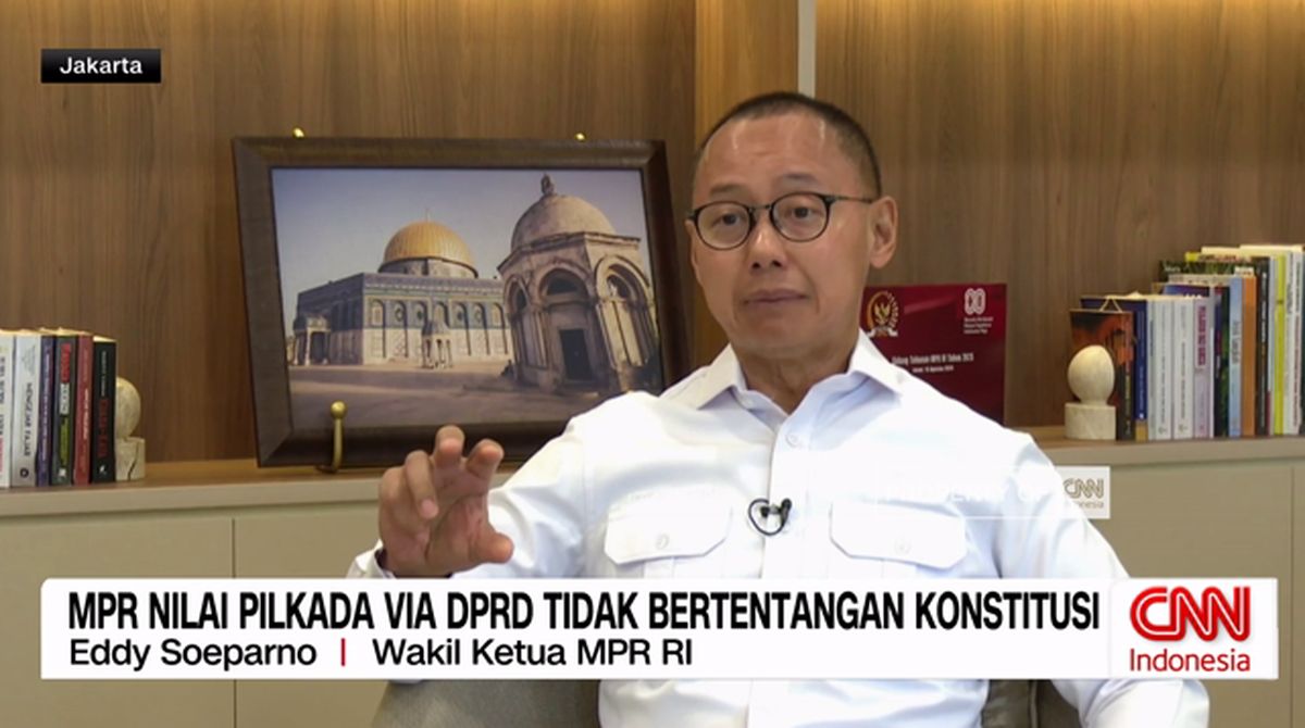 VIDEO: MPR Nilai Pilkada Via DPRD Tidak Bertentangan Konstitusi