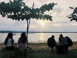 Ngaso Space, Ruang Santai Menikmati Senja di Pesisir Selatan Bali