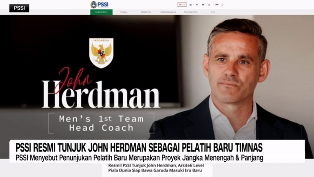VIDEO: PSSI Resmi Tunjuk John Herdman Jadi Pelatih Timnas Indonesia