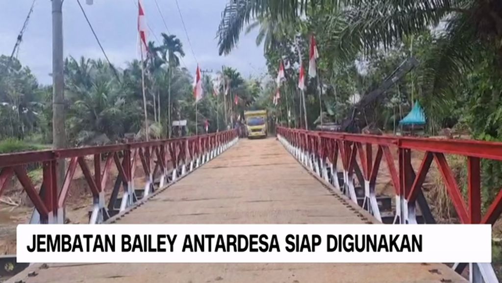VIDEO: Jembatan Bailey Rampung, Akses Warga Aceh Utara Kembali Normal