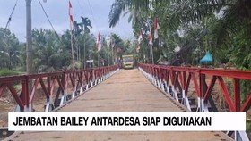 VIDEO: Jembatan Bailey Rampung, Akses Warga Aceh Utara Kembali Normal