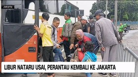 VIDEO: Libur Nataru Usai, Perantau Kembali Ke Jakarta