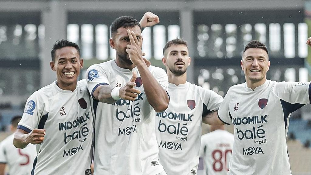 Hasil Super League: Andrejic Brace, Persita Gebuk Persis 3-1